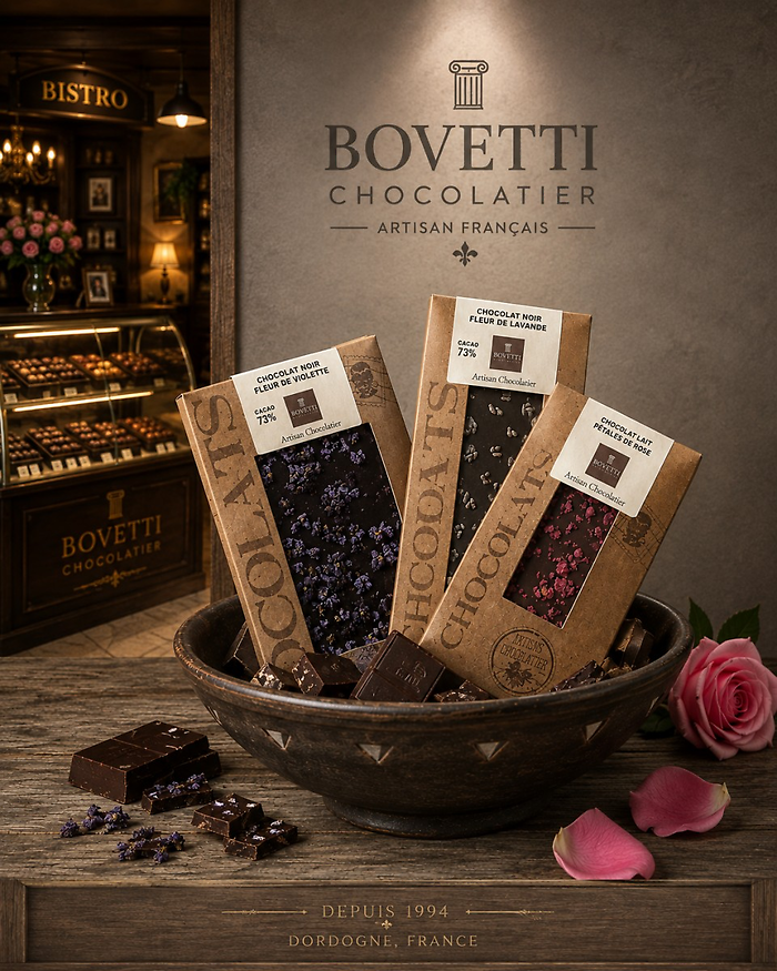 Bovetti Chocolate and Petals