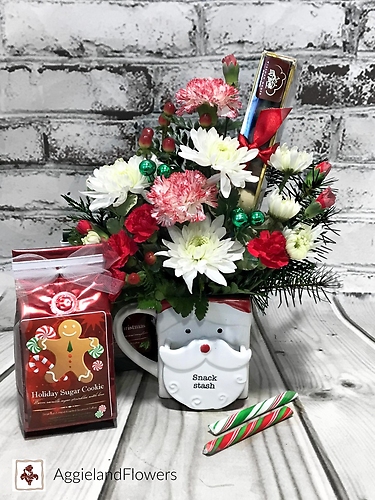 Santa Cookies Mug  - Mud Pie Co