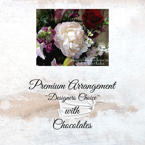 Designers Choice - Premium Arrangement with Chocolates