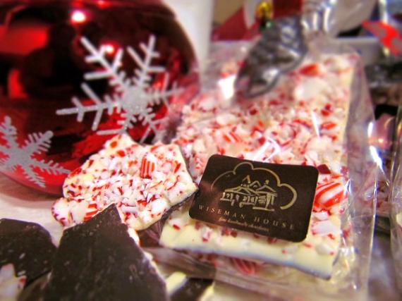 Holiday Wiseman House Peppermint Bark
