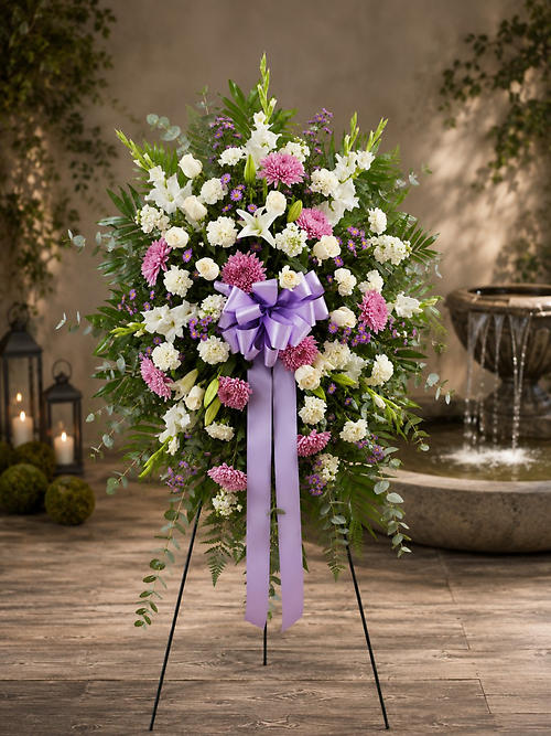 Lavender Grace ~ Standing Spray