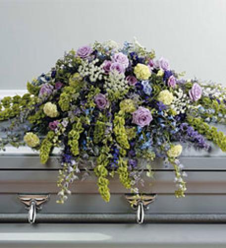 Wildflowers Casket Spray