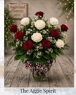 The Aggie Spirit Rose Bouquet