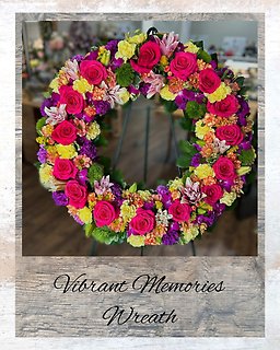Vibrant Memories Wreath