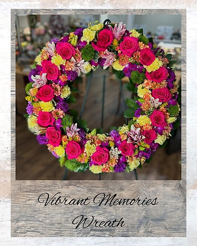 Vibrant Memories Wreath