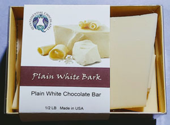 Quintessential Chocolate Box - plain white bark