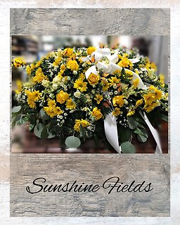 Sunshine Fields Casket Spray
