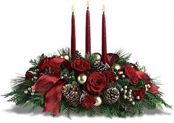All Is Bright Centerpiece