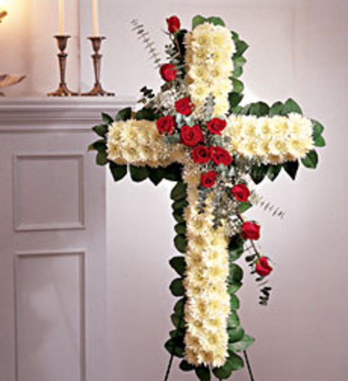 Cross of Grace with Roses