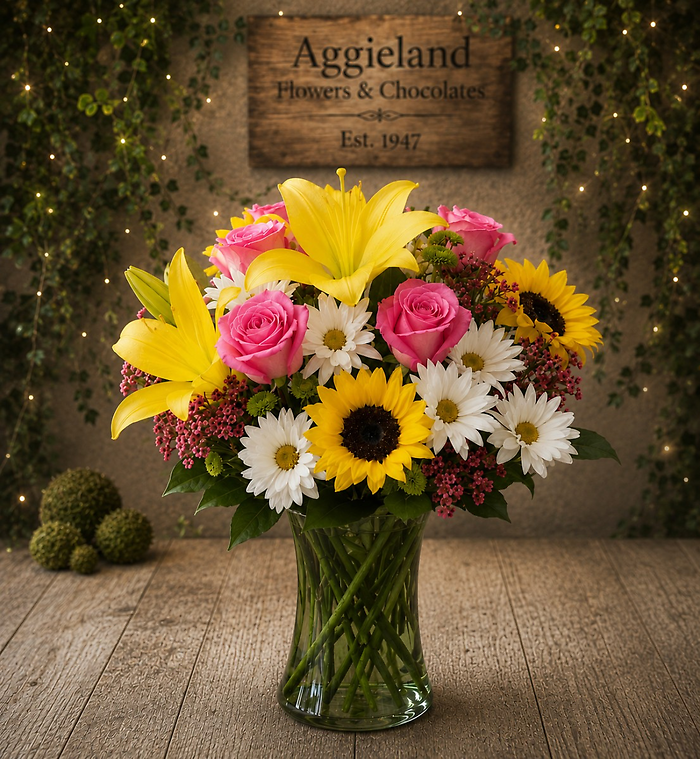 A Bright Birthday Garden