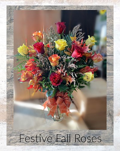 Festive Fall Roses