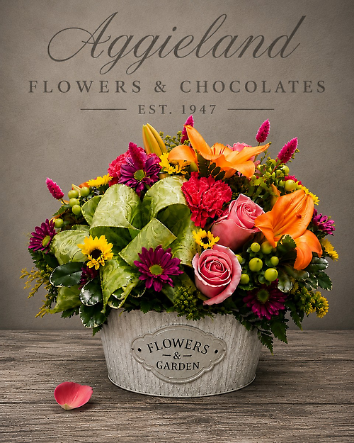 Springtime Garden Basket