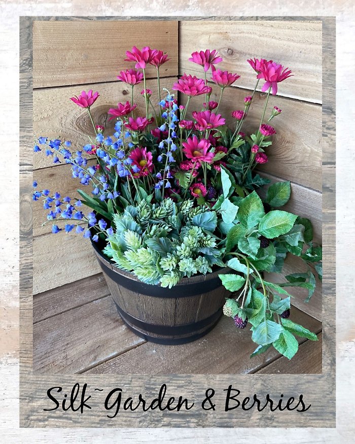 Silk~Garden and Berries