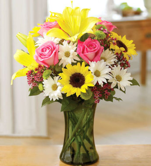 A Bright Birthday Garden