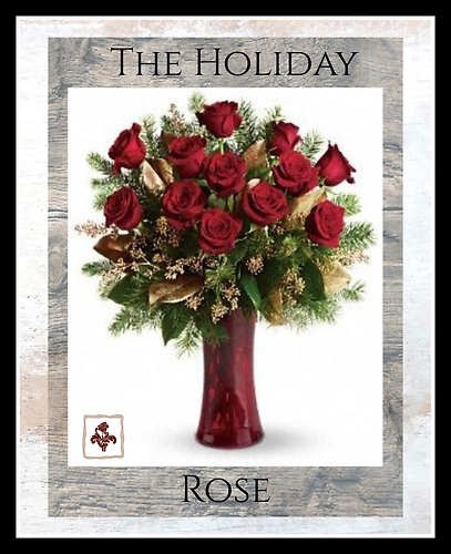 Festive Holiday Roses