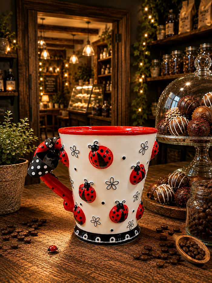 Ladybug Days Mug