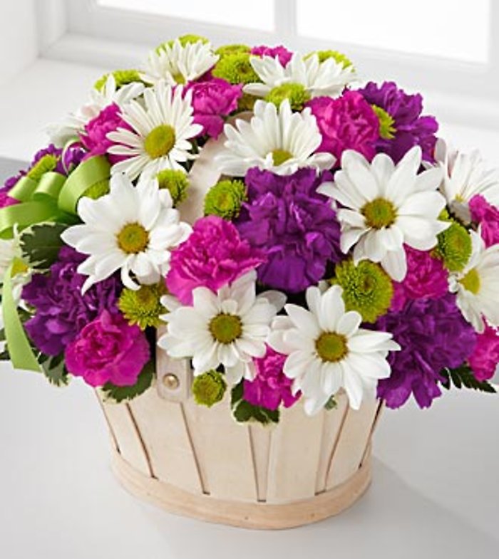 Petals & Sunshine Basket & Treat