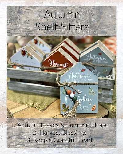 Autumn Shelf Sitters