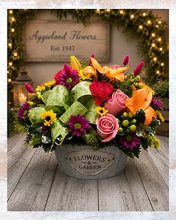 Springtime Garden Basket