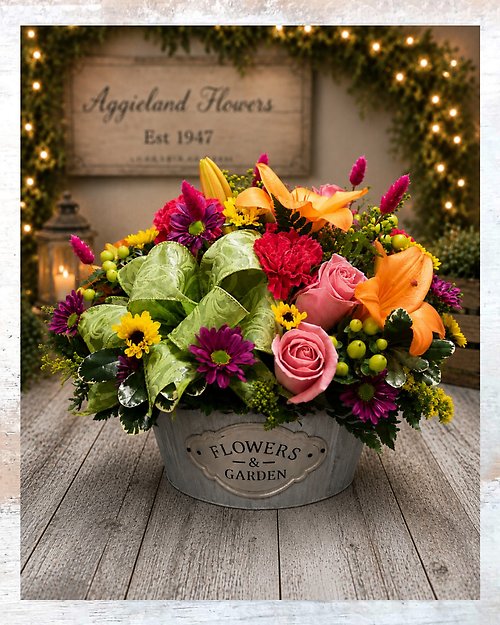 Springtime Garden Basket