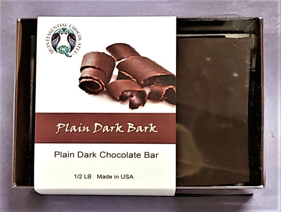 Quintessential Chocolate Box - Plain Dark Bark
