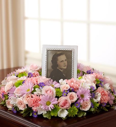 Memorial Table Wreath - Pastel
