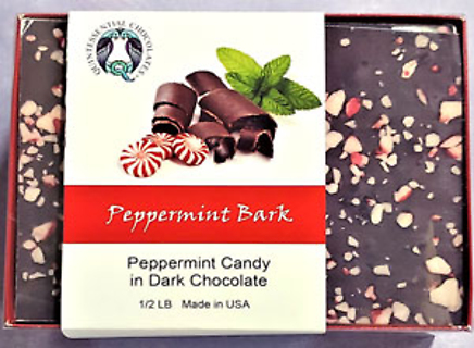 Quintessential Chocolate Box - Peppermint Dark Bark