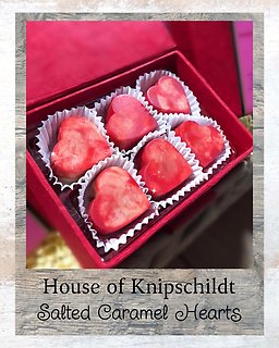 Knipschildt ~ 6pc Salted Caramel Hearts