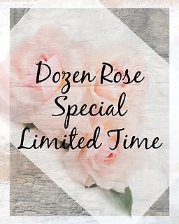 Flash Sale ~ Dozen Roses