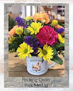 Pecking Order Pick Me Up Mug & Treat