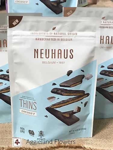 Handcrafted Nougathins Coconut
