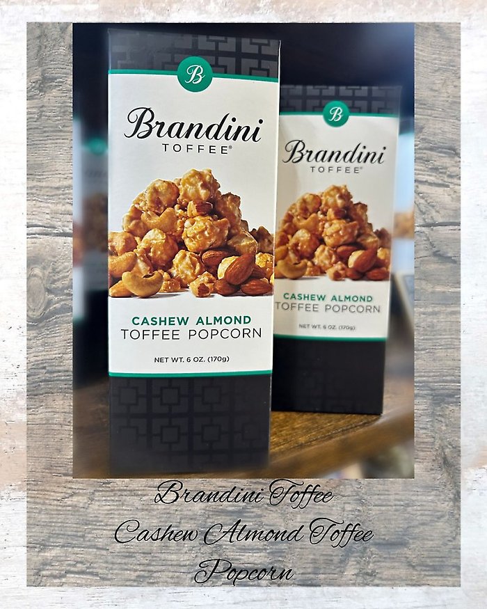 Brandini ~ 12 oz Toffee Popcorn (no nuts)