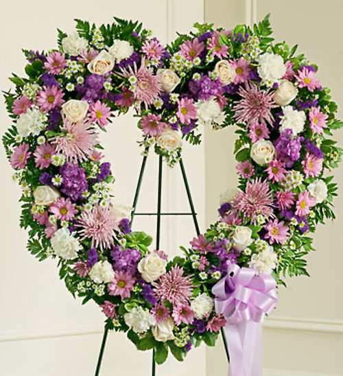 Memorial Heart - Lavender Dreams