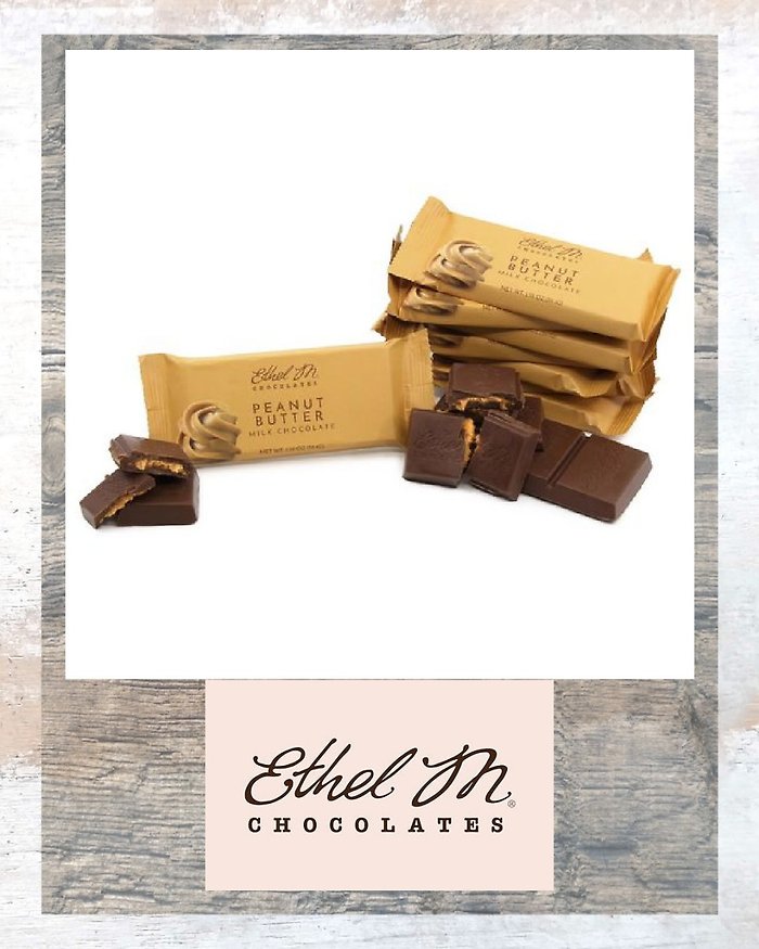 Ethel M Peanut Butter Chocolate Bar