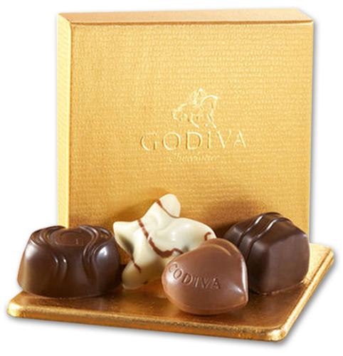 Godiva Gold Collection 4 pc