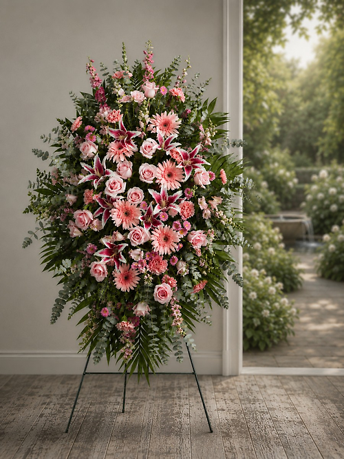 Graceful Remembrance ~ Standing Spray