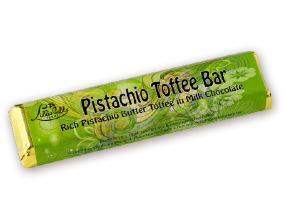 Lillie Belle Farms Pistachio Toffee Bars 1.5 oz