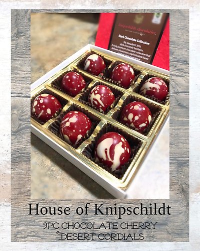 Knipschildt ~ Chocolate Cherry Dessert Cordials