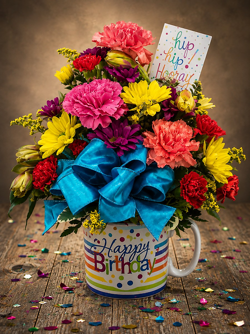 Festive Birthday Mug & Treat