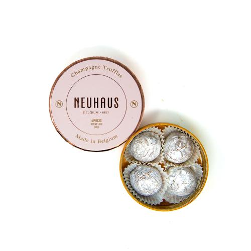 Neuhaus Champagne Chocolate Truffles 4 pc