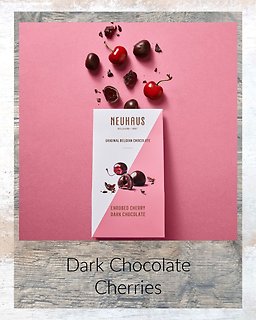 Neuhaus Enrobed Dark Chocolate Cherries