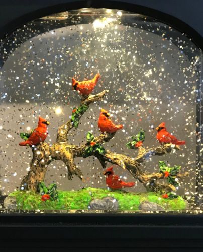 Flock of Cardinals Water Lantern