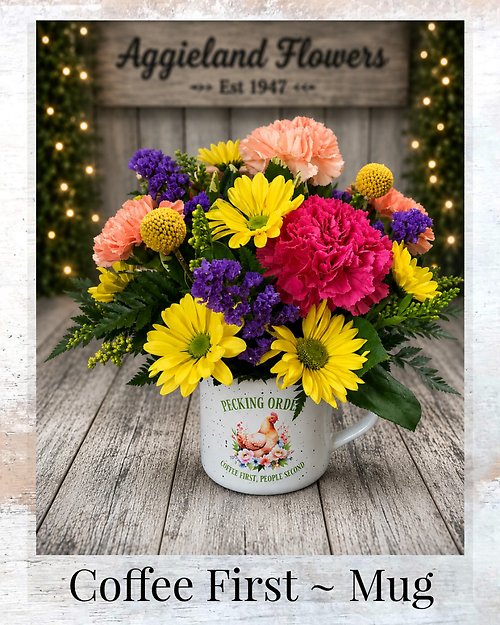 Coffee First ~ Mug & Treat