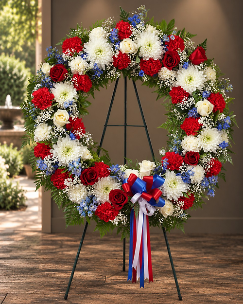 Serenity Wreath - Honor & Remembrance