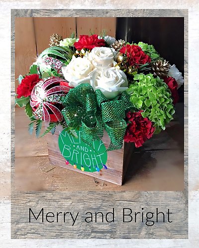 Merry & Bright ~ Holiday Arrangement