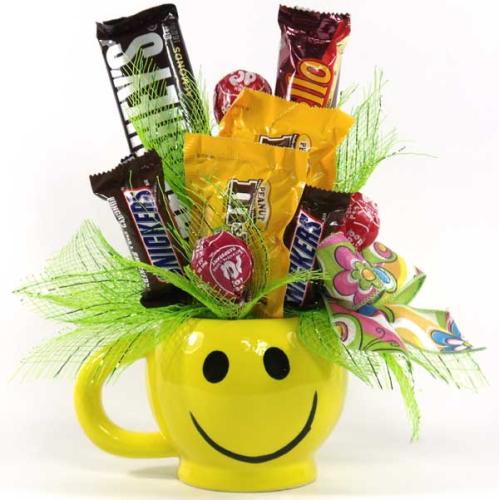 Happy Face Candy Bouquet!