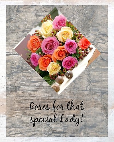To My Special Lady ~ Limited Rose Special