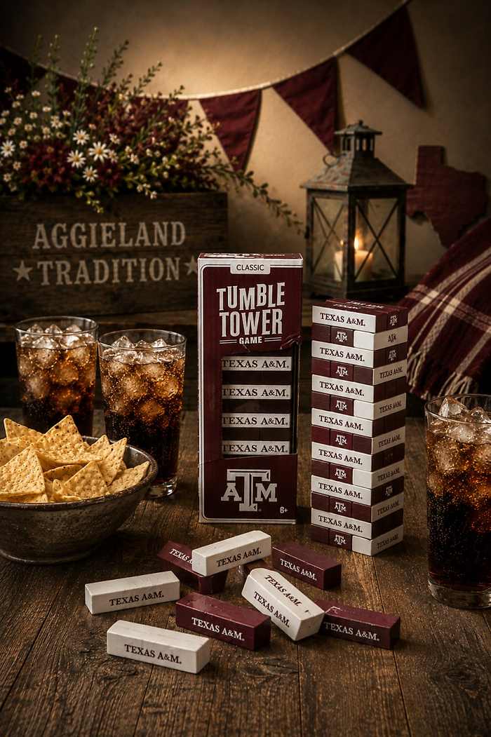 Aggie Tumble Tower ~ Classic Game