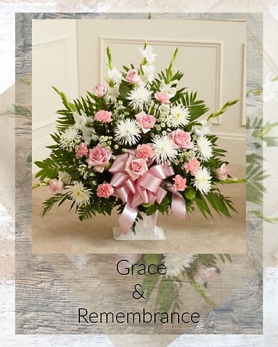 Grace & Remembrance Basket ~ Pink Tones