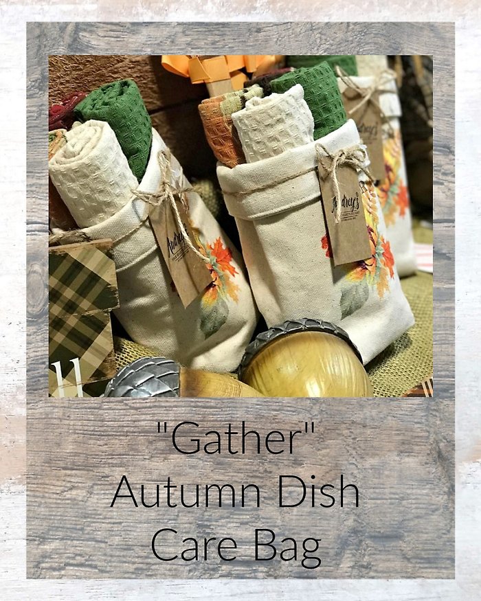Autumn Dish Care Bag